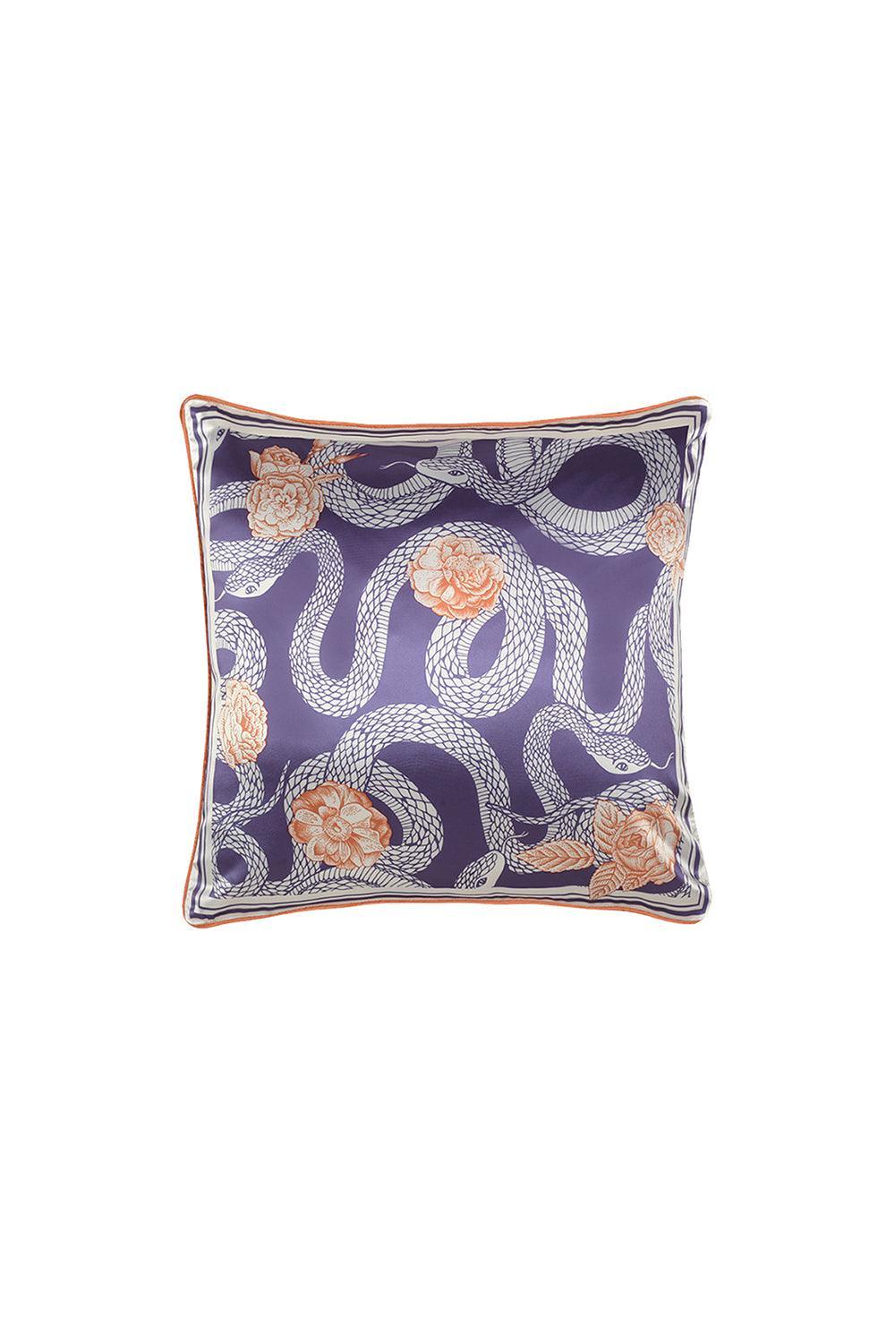 Gorgo Iruka-Kaz Tüyü Saten Kırlent Turuncu Gül-Kırlent-1-Milagron.com