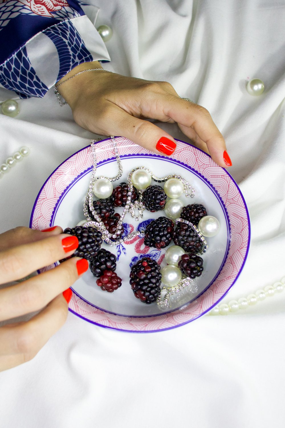 Gorgo Iruka-Porselen Kase 16 Cm Rose Of Medusa-Tabak & Kase-3-Milagron.com