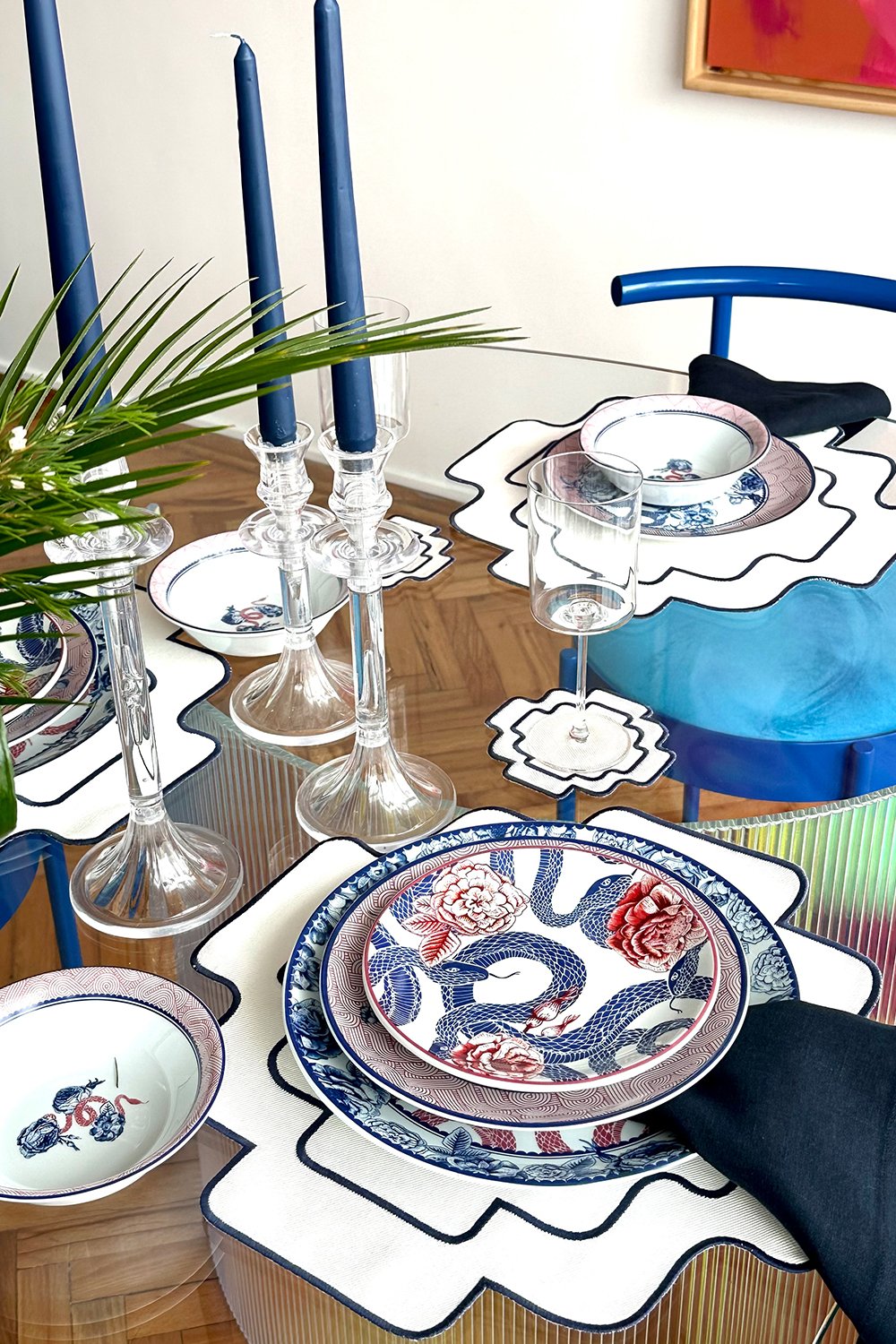 Gorgo Iruka-Porselen Tabak 19 Cm Rose Of Medusa-Tabak & Kase-3-Milagron.com