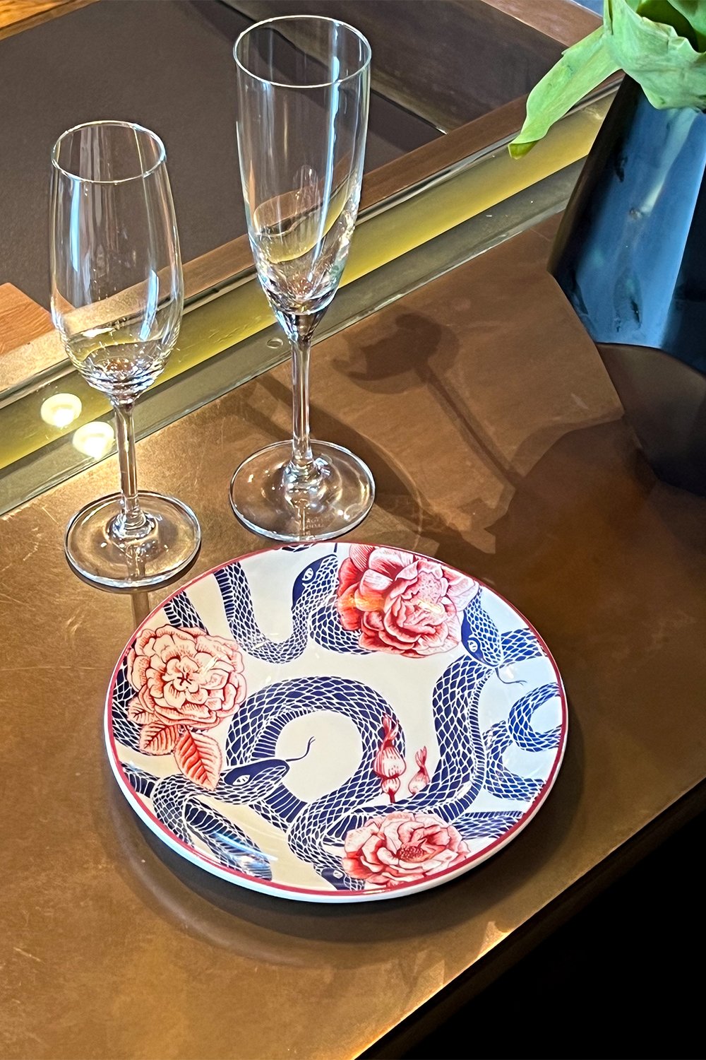 Gorgo Iruka-Porselen Tabak 19 Cm Rose Of Medusa-Tabak & Kase-5-Milagron.com