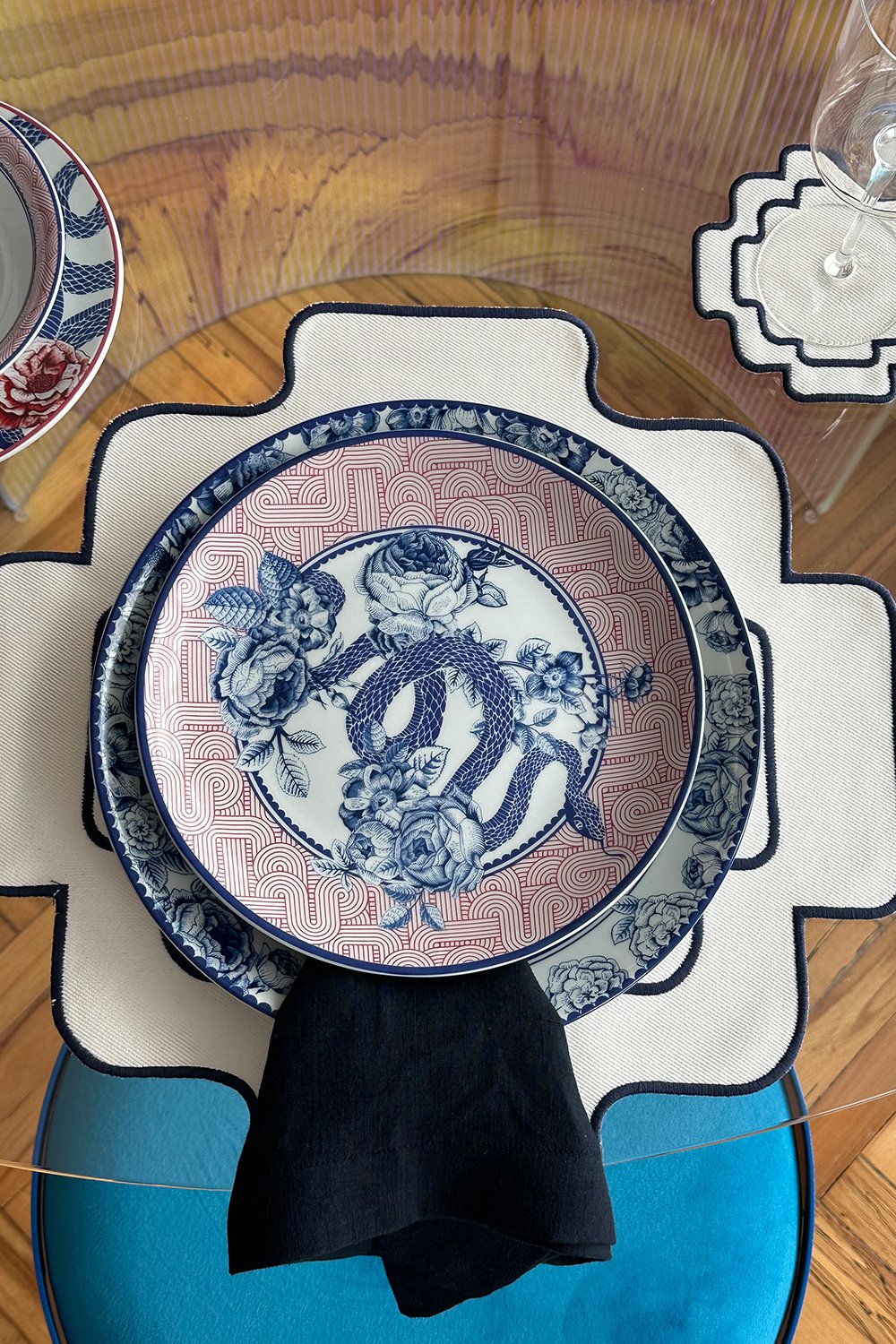 Gorgo Iruka-Porselen Tabak 23 Cm Rose Of Medusa-Tabak & Kase-3-Milagron.com