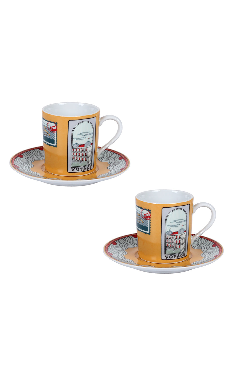 Splendid Palace Voyage Kahve Fincanı 2'li - 2