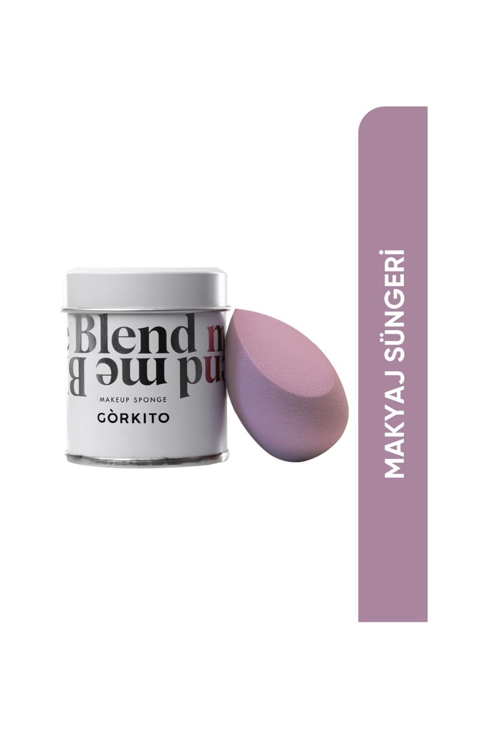 Görkito-Makyaj Süngeri - Lila-Makyaj Süngeri-1-Milagron.com