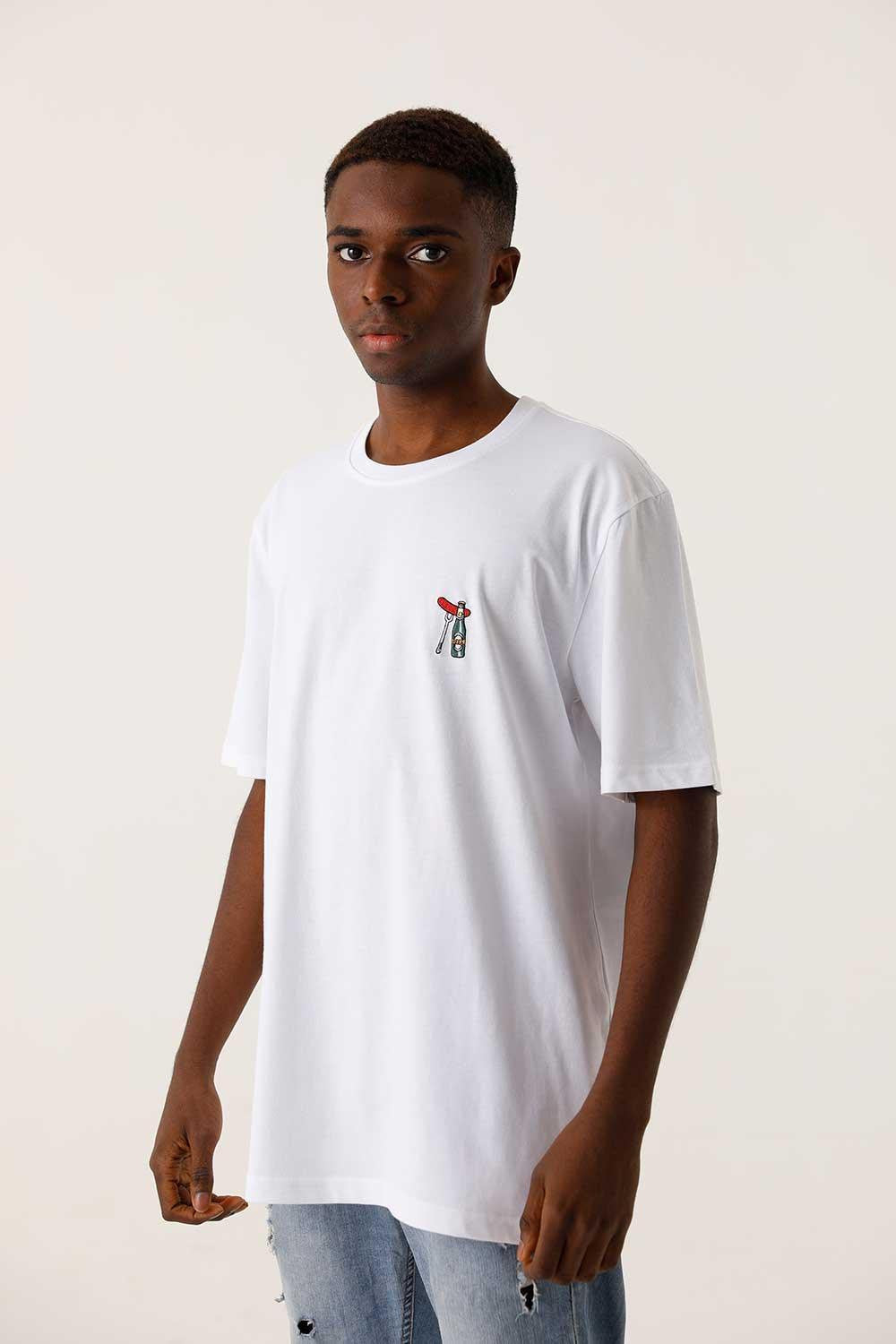 Gourmoji-Beer & Sausage-T-Shirts-3-Milagron.com