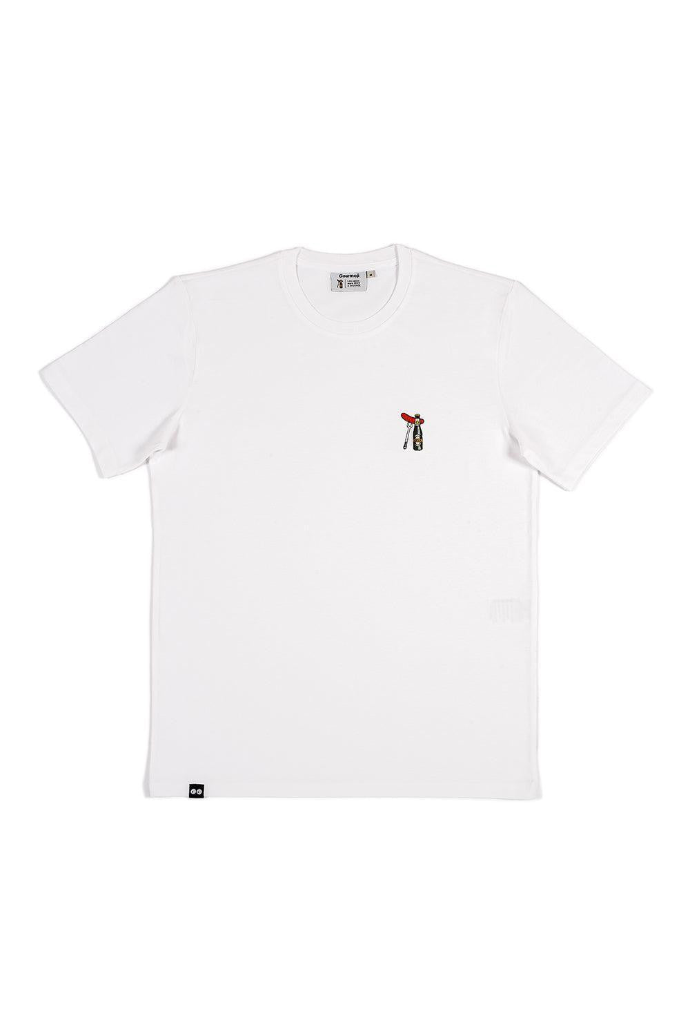 Gourmoji-Beer & Sausage-T-Shirts-4-Milagron.com