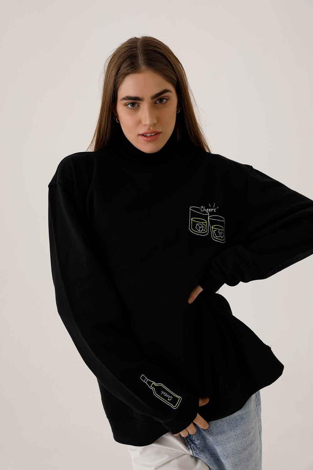 Gourmoji-Cheers Neon Series-Sweatshirts & Hoodies-1-Milagron.com