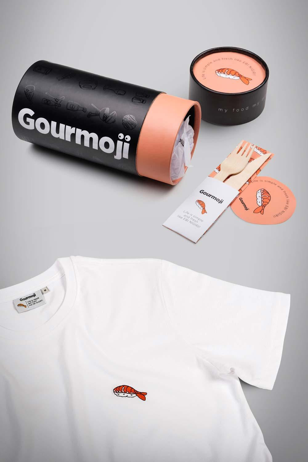 Gourmoji-Ebi Nigiri-T-Shirts-3-Milagron.com