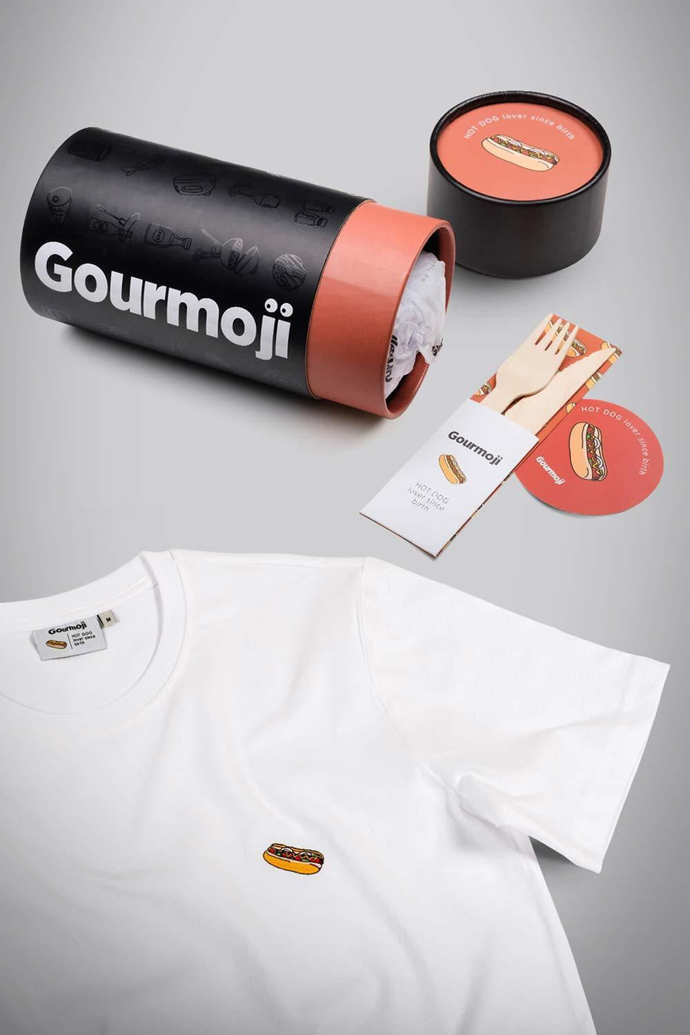Gourmoji-Hot Dog-T-Shirts-5-Milagron.com