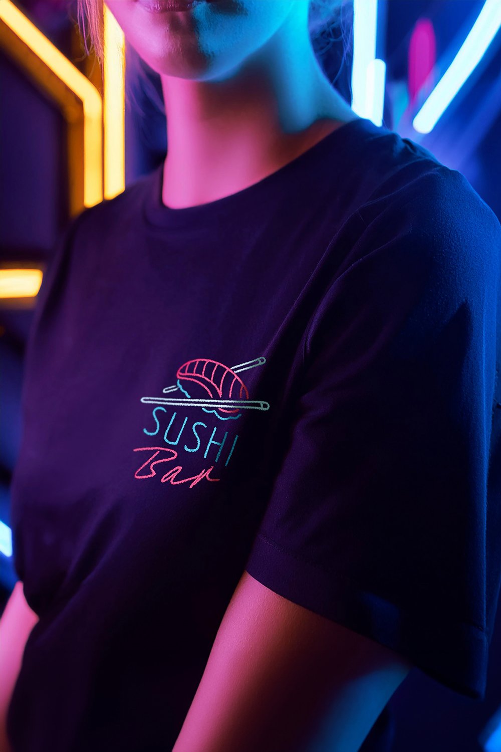 Gourmoji-Sushi Bar-T-Shirts-4-Milagron.com