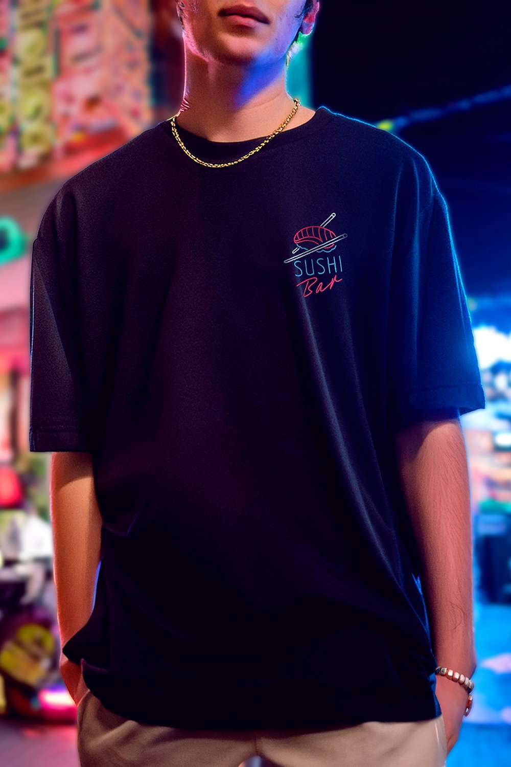 Gourmoji-Sushi Bar-T-Shirts-7-Milagron.com