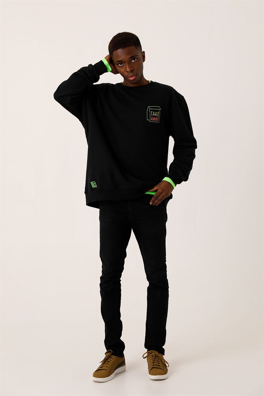 Gourmoji-Take Away Neon Series-Sweatshirts & Hoodies-3-Milagron.com