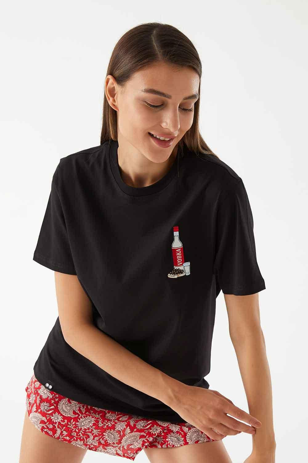 Gourmoji-Vodka & Caviar-T-Shirts-4-Milagron.com