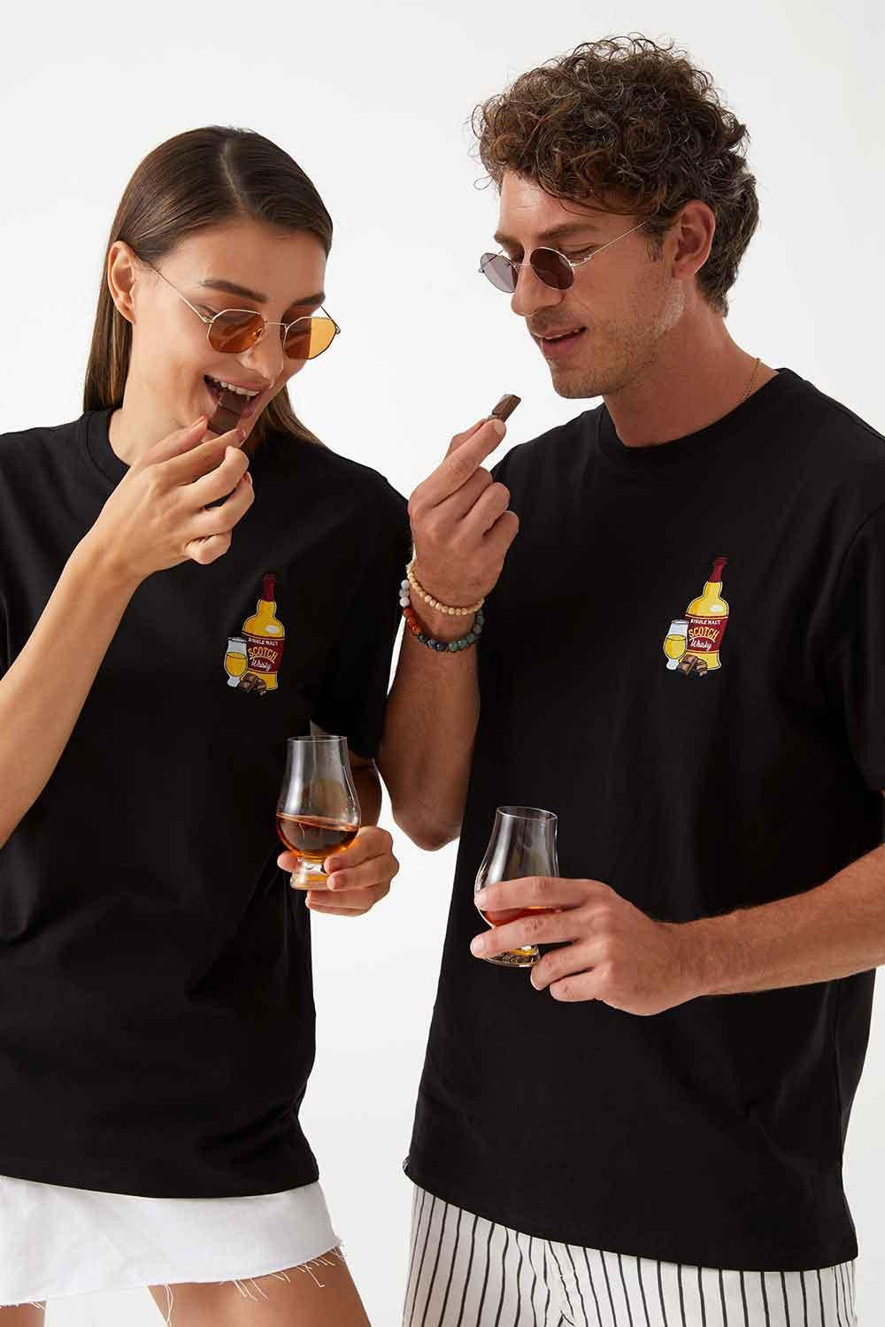 Gourmoji-Whisky & Chocolate-T-Shirts-7-Milagron.com