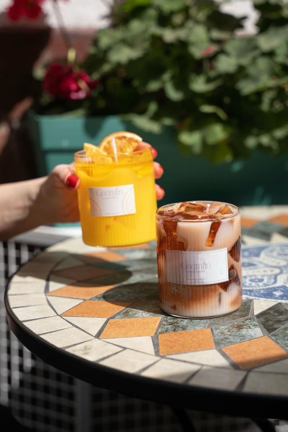 Gremlin Candles-Ice Latte Mum-Mumluk & Şamdan-1-Milagron.com