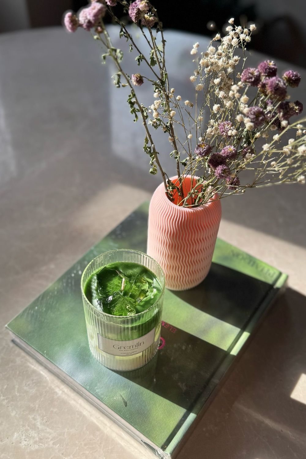 Gremlin Candles-Matcha Latte Mum-Mumluk & Şamdan-1-Milagron.com