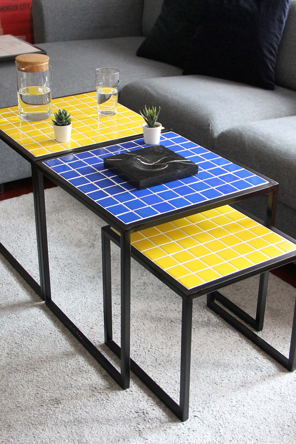 Grid Design-Twin, 2'li Sehpa-Sehpa-25-Milagron.com