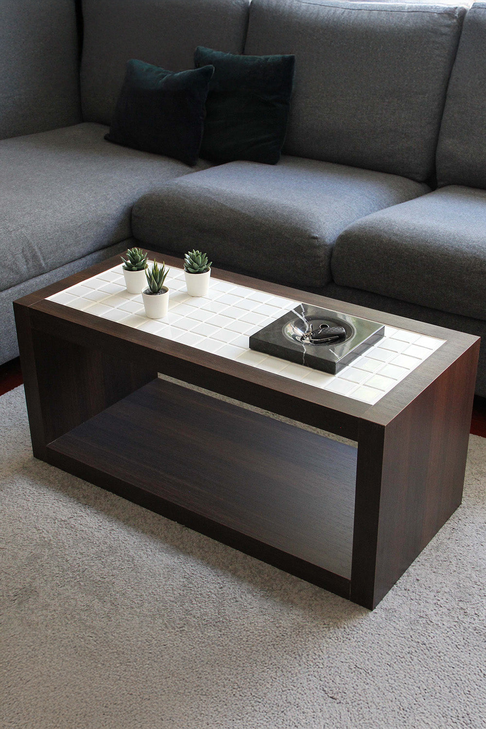 Grid Design-Walnut Ahşap Orta Sehpa-Sehpa-1-Milagron.com