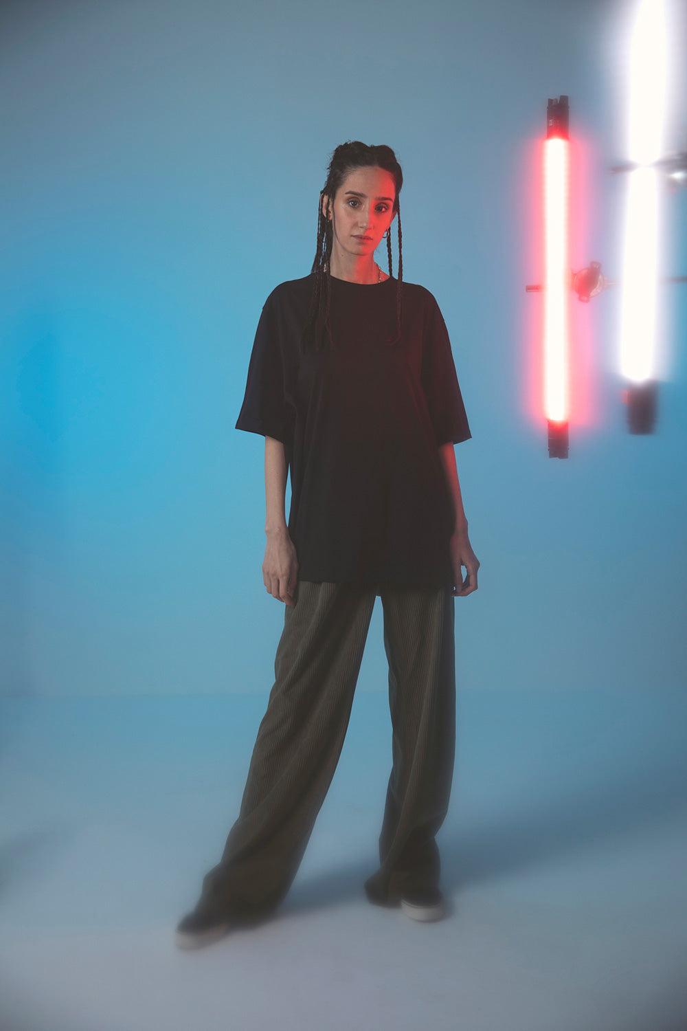 Gruff-De Base Black T-Shirt-T-Shirts-2-Milagron.com