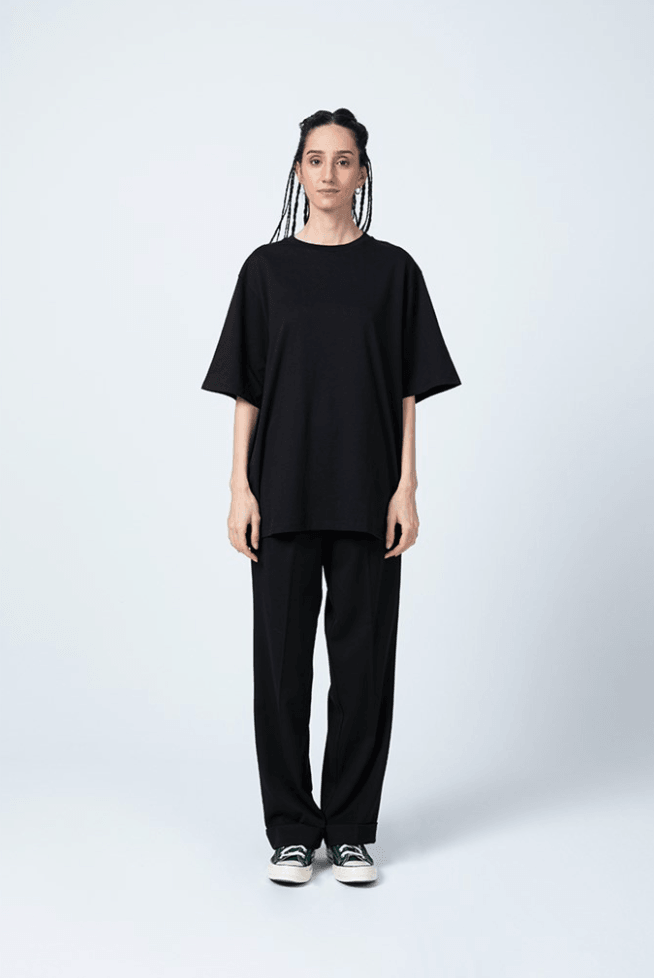 Gruff-De Base Black T-Shirt-T-Shirts-4-Milagron.com