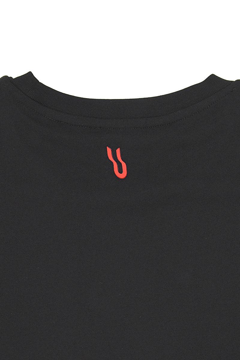 Gruff-De Base Black T-Shirt-T-Shirts-7-Milagron.com