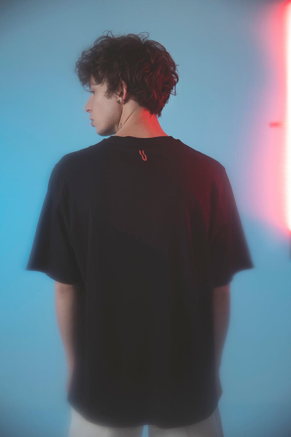 Gruff-De Base Black T-Shirt-T-Shirts-8-Milagron.com