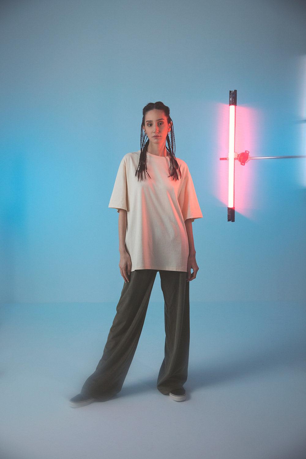 Gruff-De Base White T-Shirt-T-Shirts-2-Milagron.com