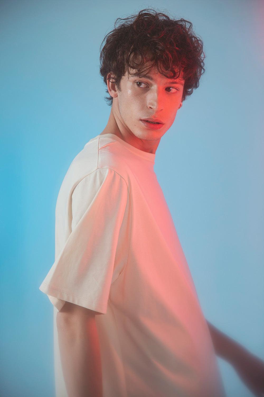 Gruff-De Base White T-Shirt-T-Shirts-9-Milagron.com