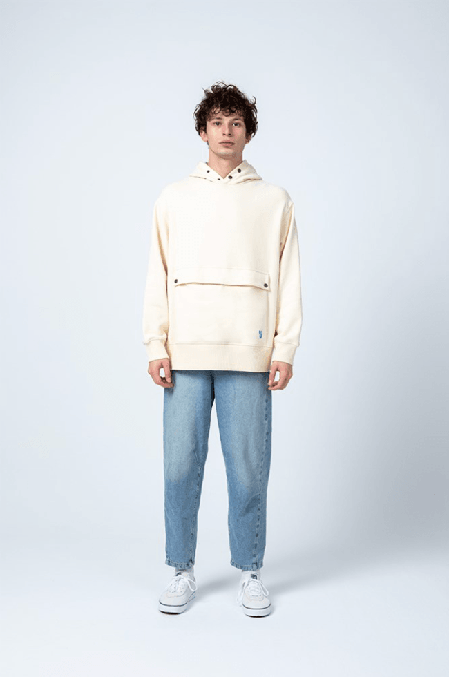 Gruff-Nuage White Hoodie-Sweatshirts & Hoodies-3-Milagron.com