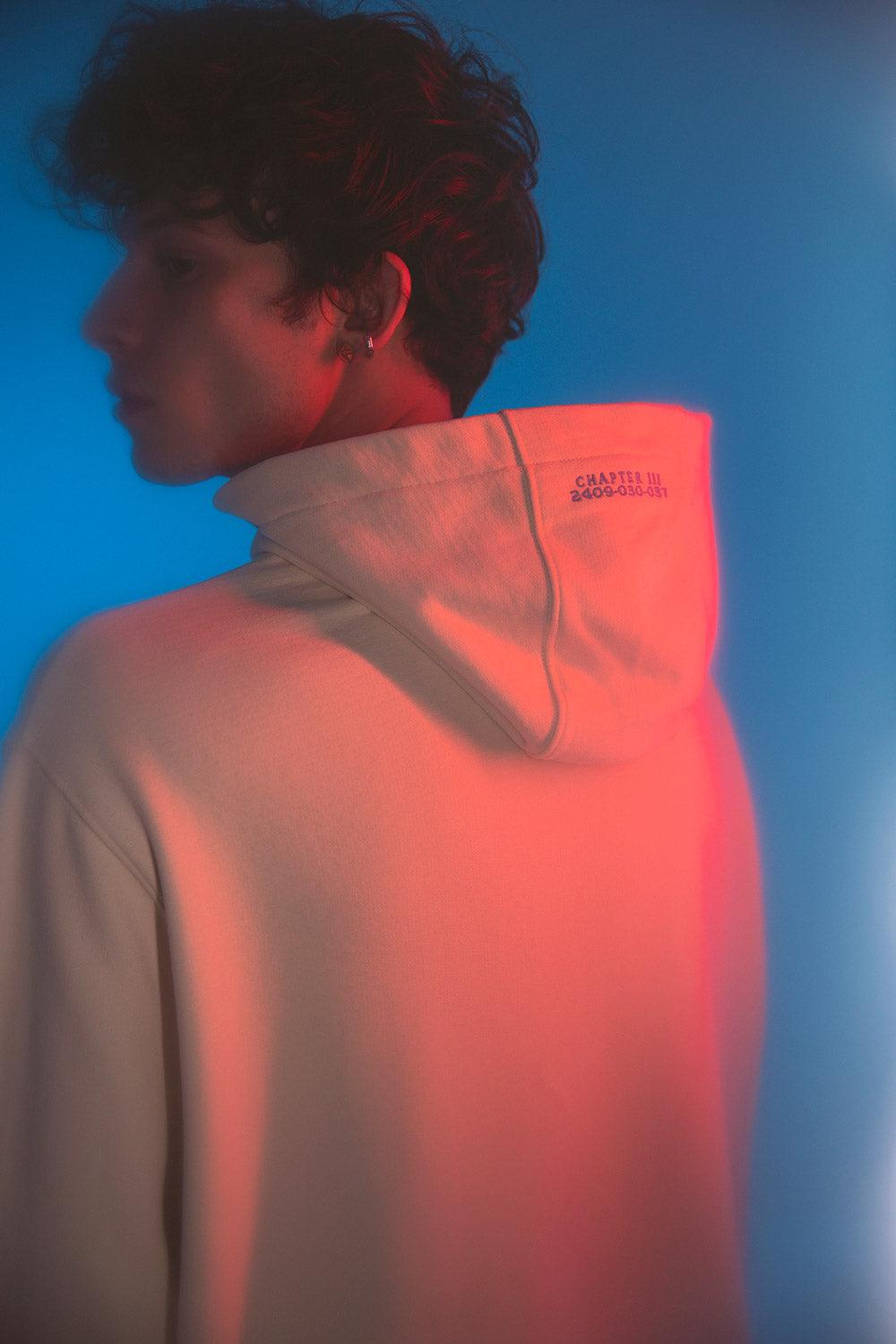 Gruff-Nuage White Hoodie-Sweatshirts & Hoodies-7-Milagron.com