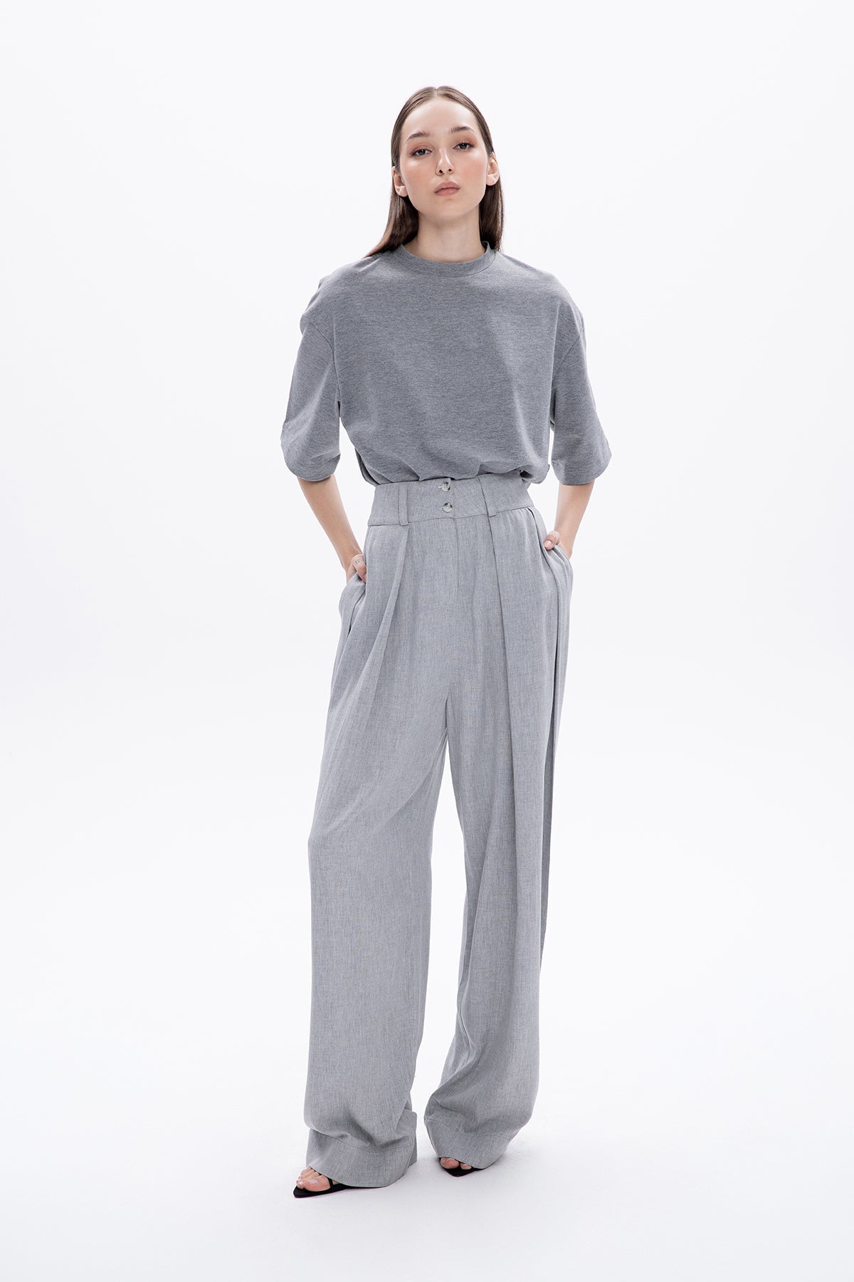 Karolin Grey Pantolon