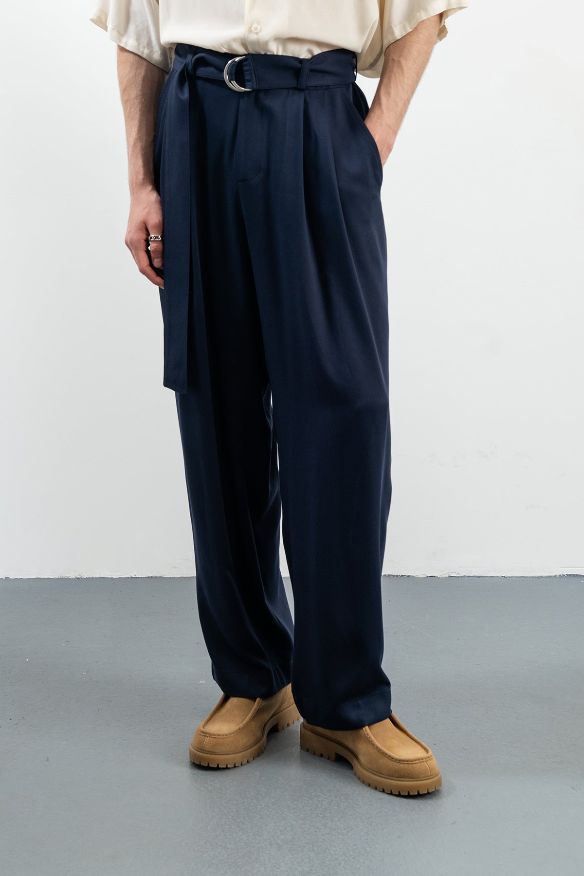 Markus Navy Pantolon - Lacivert