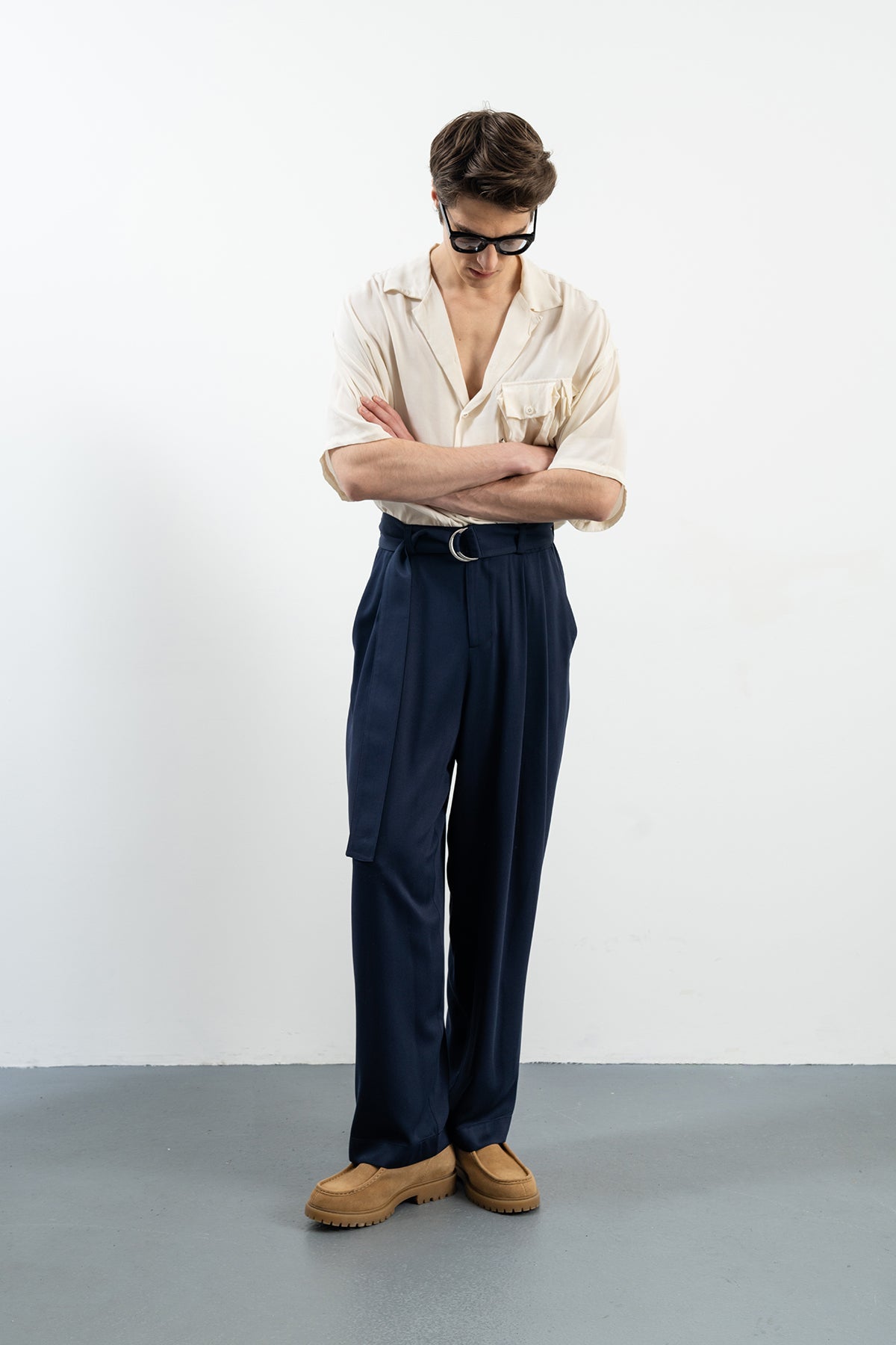 Markus Navy Pantolon - Lacivert