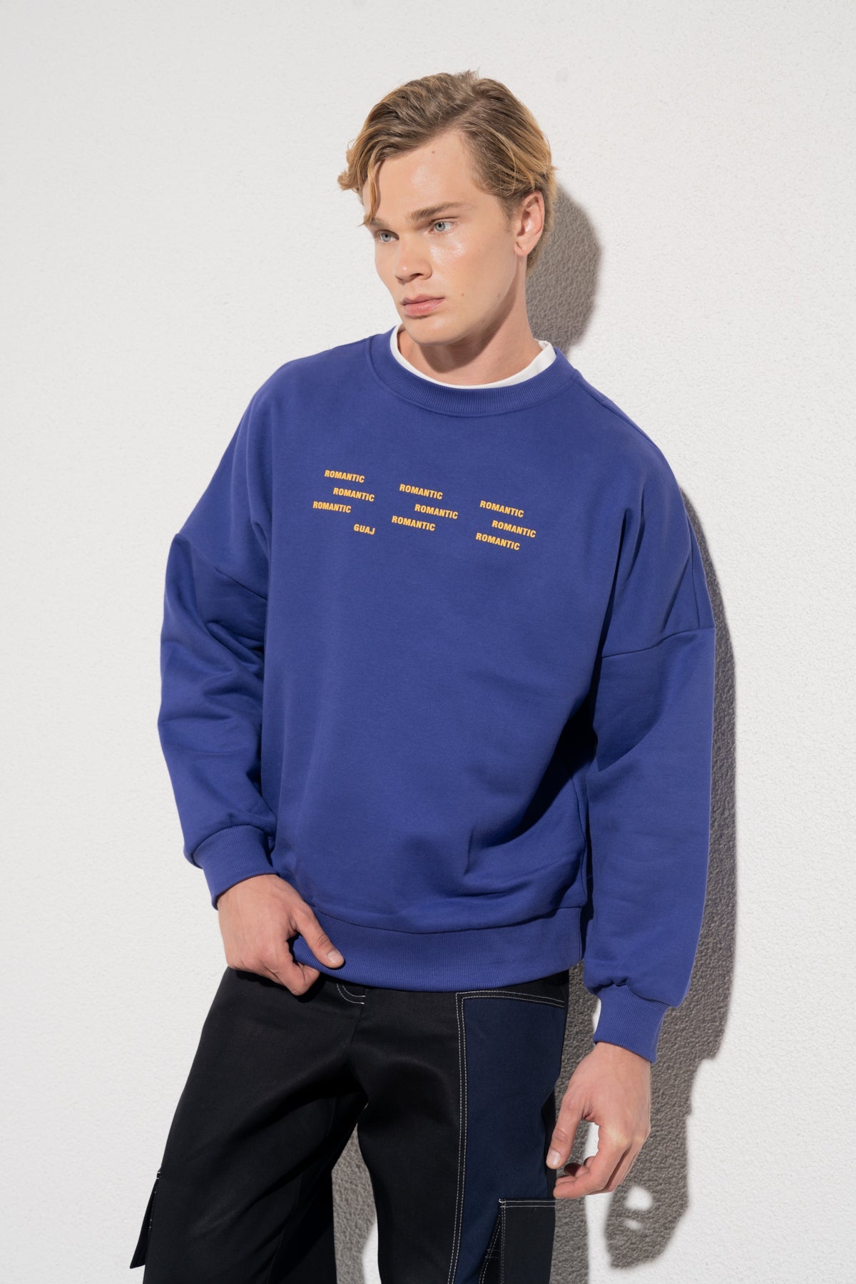 Romantic Sweatshirt - Mor