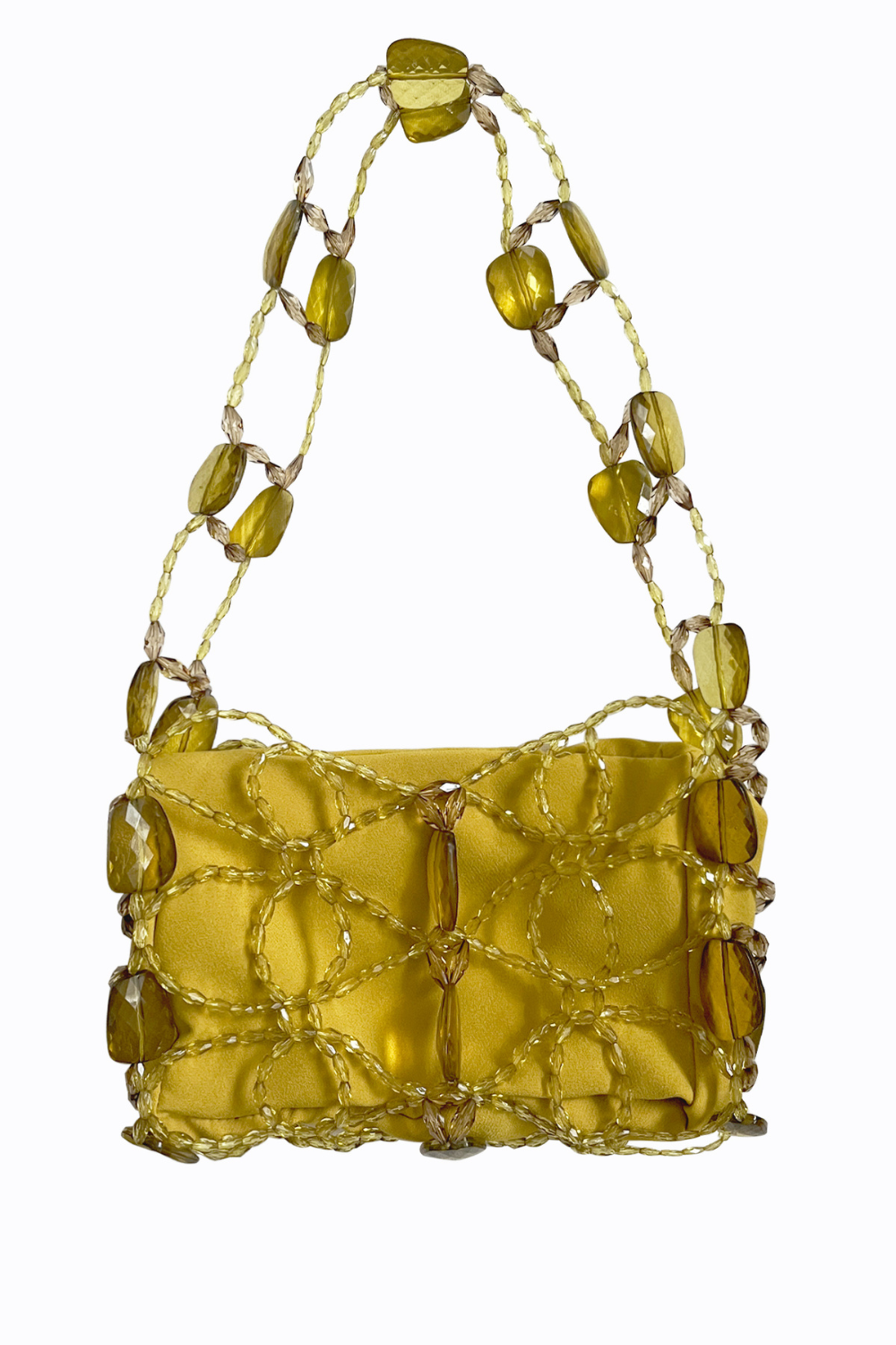 HEYB-Dark Gold Glam Bag-Omuz Çantası-1-Milagron.com