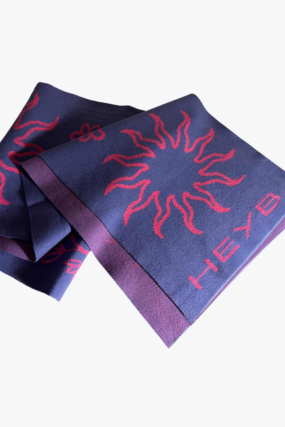 HEYB-Purple Softy Scarf-Atkı-1-Milagron.com