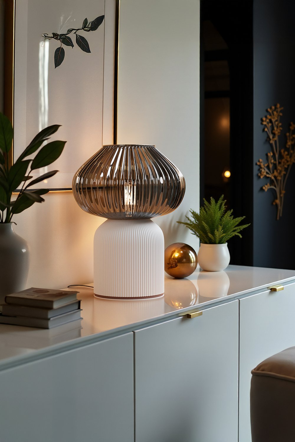 HNT Aydınlatma-Ardora Collection Cam Abajur-Abajur-2-Milagron.com