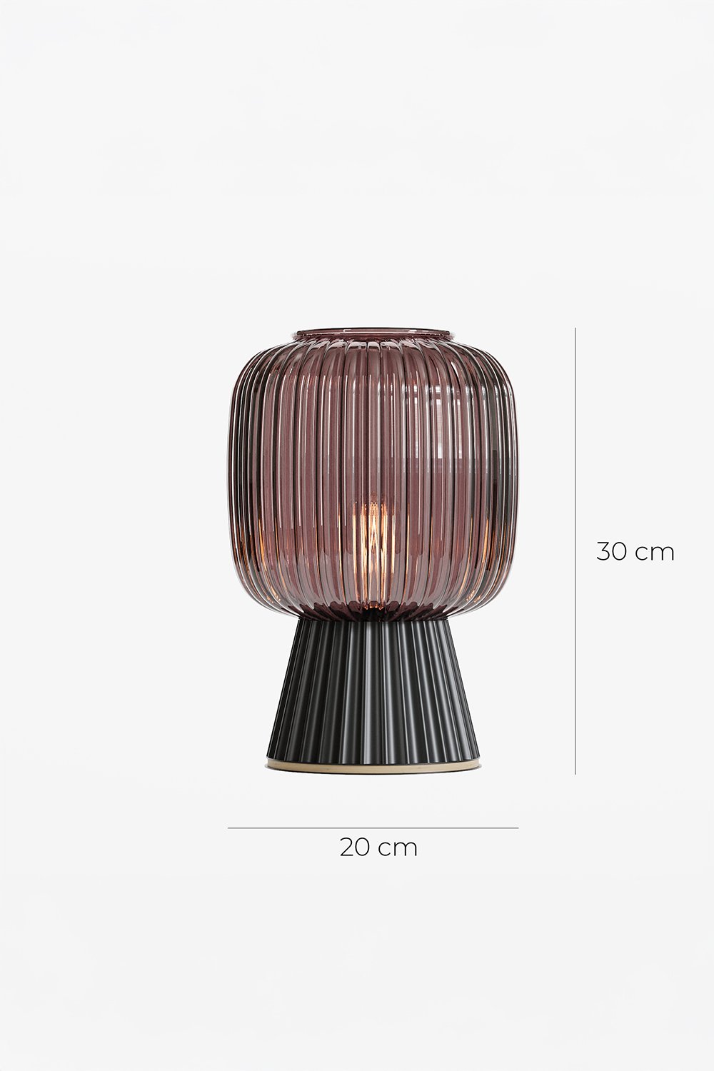 HNT Aydınlatma-Valenza Collection Cam Abajur-Abajur-4-Milagron.com