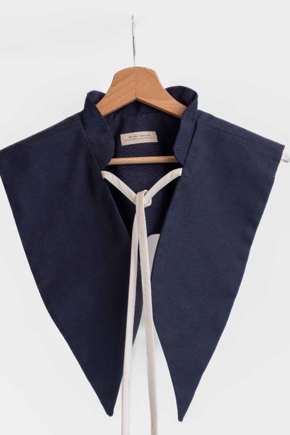 Hâl:Hab-Mâna Cape - Indigo-Ceket-1-Milagron.com