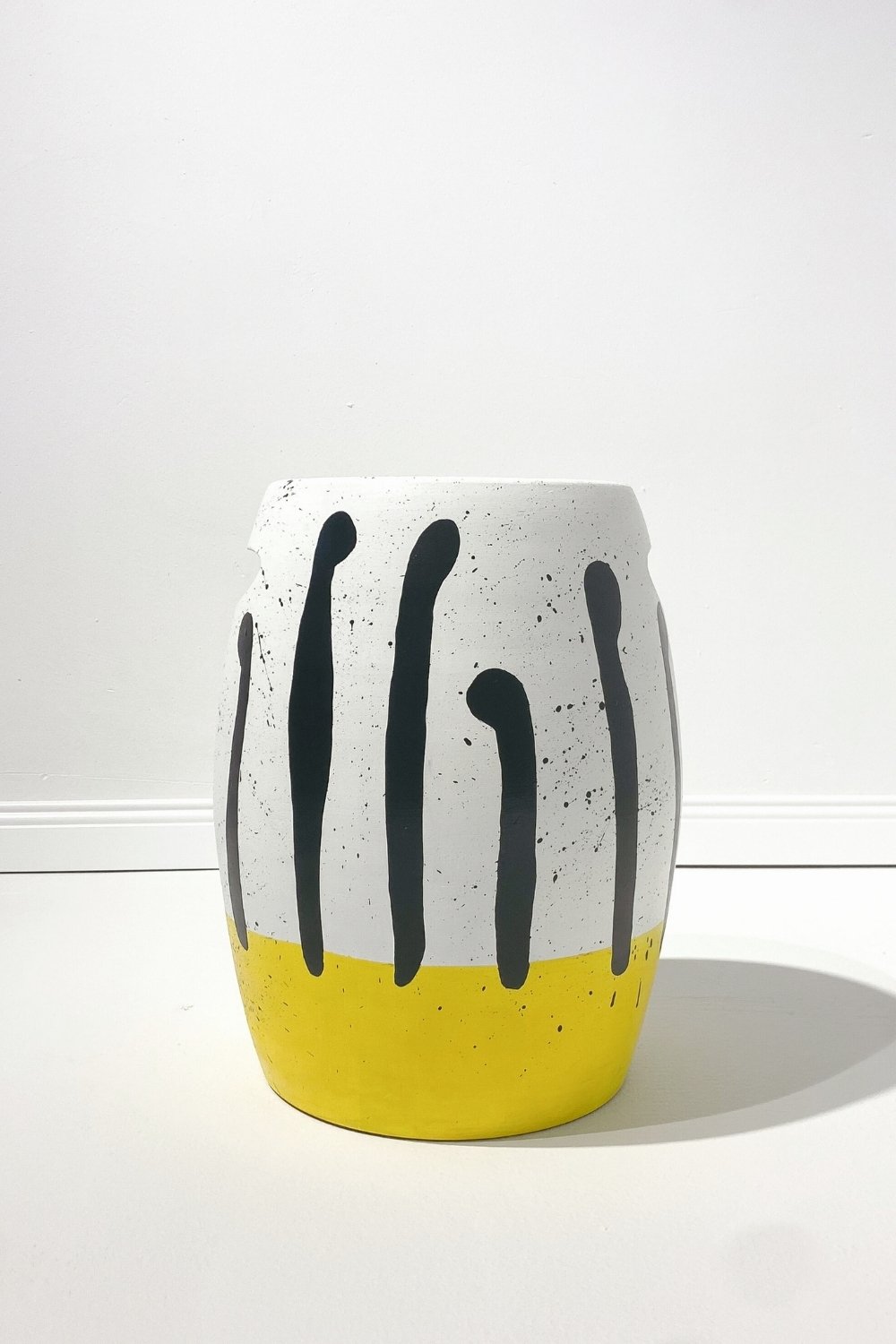 Hamdeko-Sinona Seramik Sehpa Sarı Siyah-Sehpa-4-Milagron.com