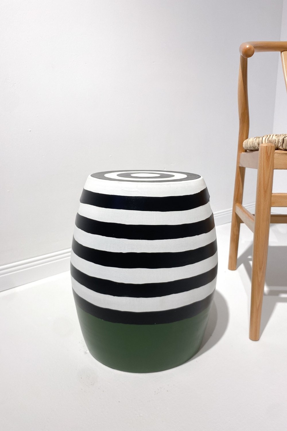 Hamdeko-Sinona Seramik Sehpa Yeşil Siyah-Sehpa-1-Milagron.com