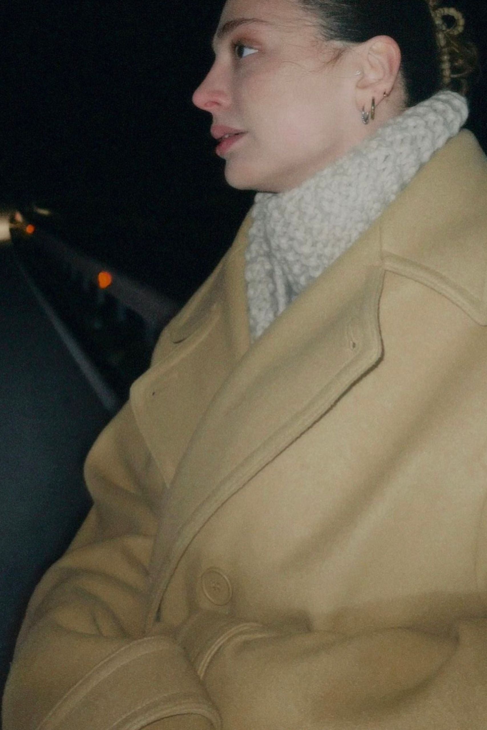 Handarte Los Angeles-Bej El Örgüsü Atkı-Atkı-5-Milagron.com