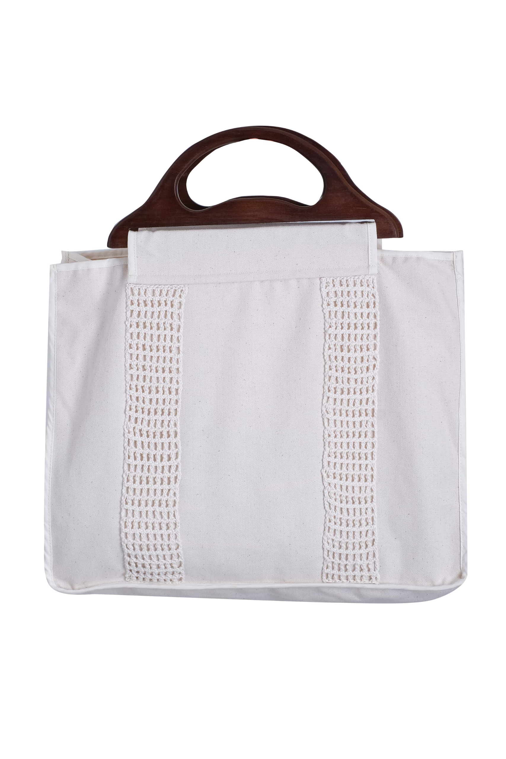 Handarte Los Angeles-Büyük Kanvas Çanta-Omuz Çantası-2-Milagron.com