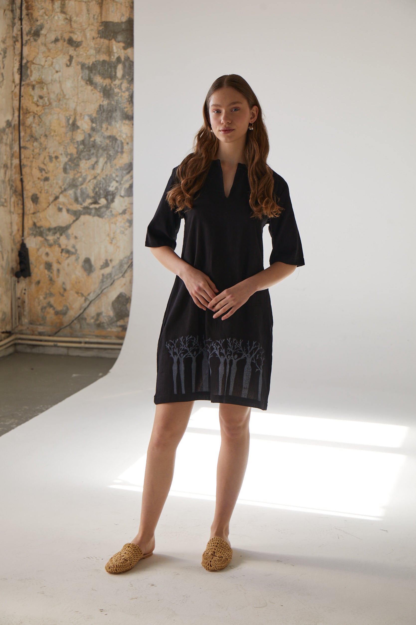 Handarte Los Angeles-Gaia Elbise-Elbise-1-Milagron.com