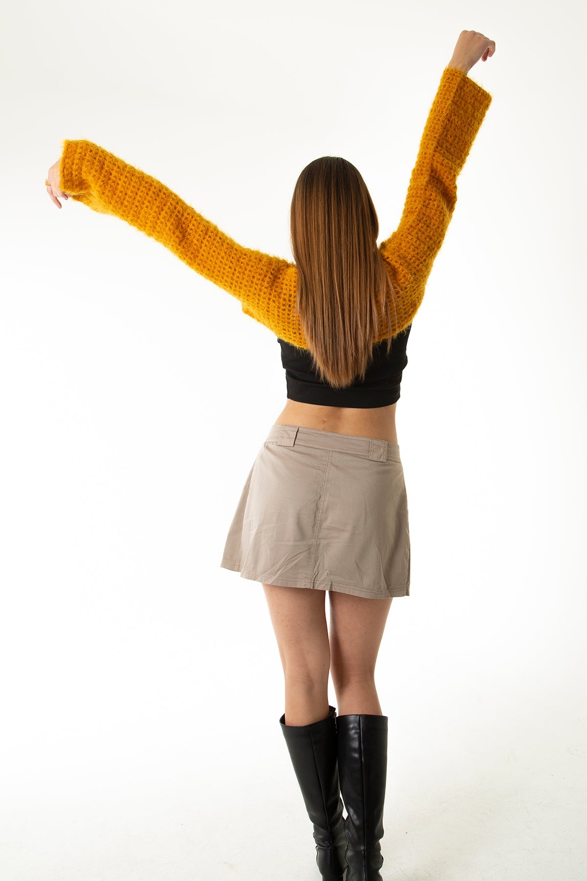 Handarte Los Angeles-Hardal El Örgüsü Crop Top-Crop Top-5-Milagron.com