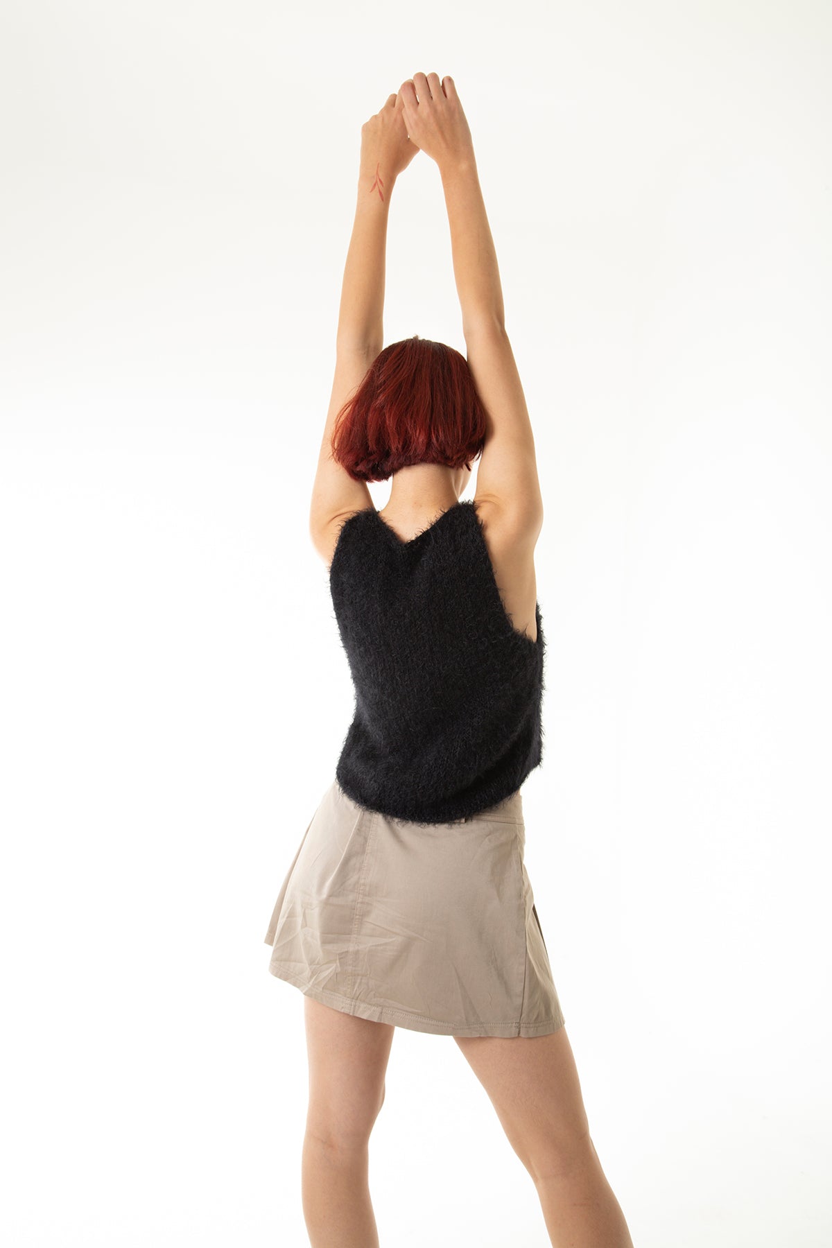 Handarte Los Angeles-Siyah El örgüsü Süveter-Top-4-Milagron.com