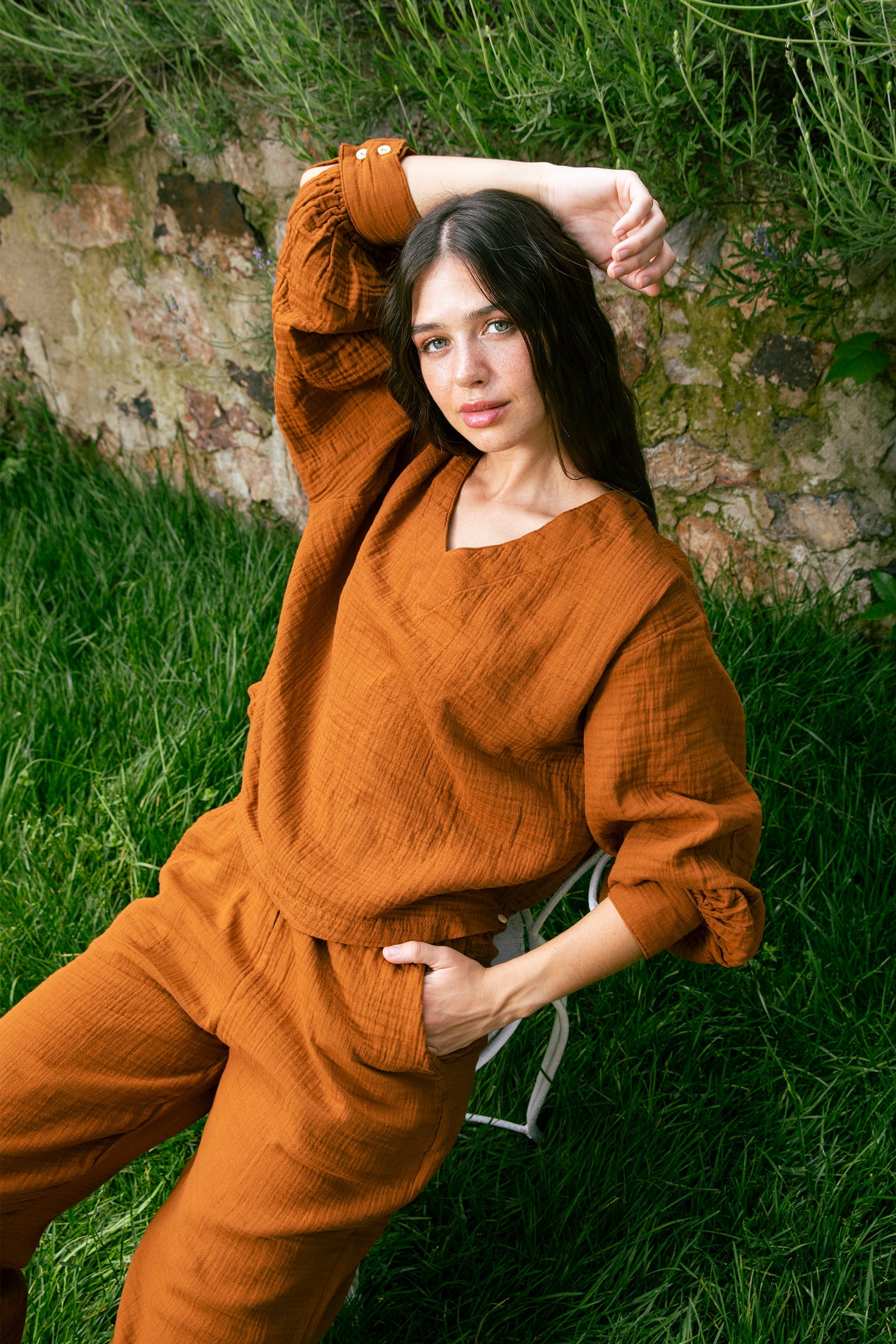 Handarte Los Angeles-Tarçın V Yaka Lodos Top-Top-7-Milagron.com