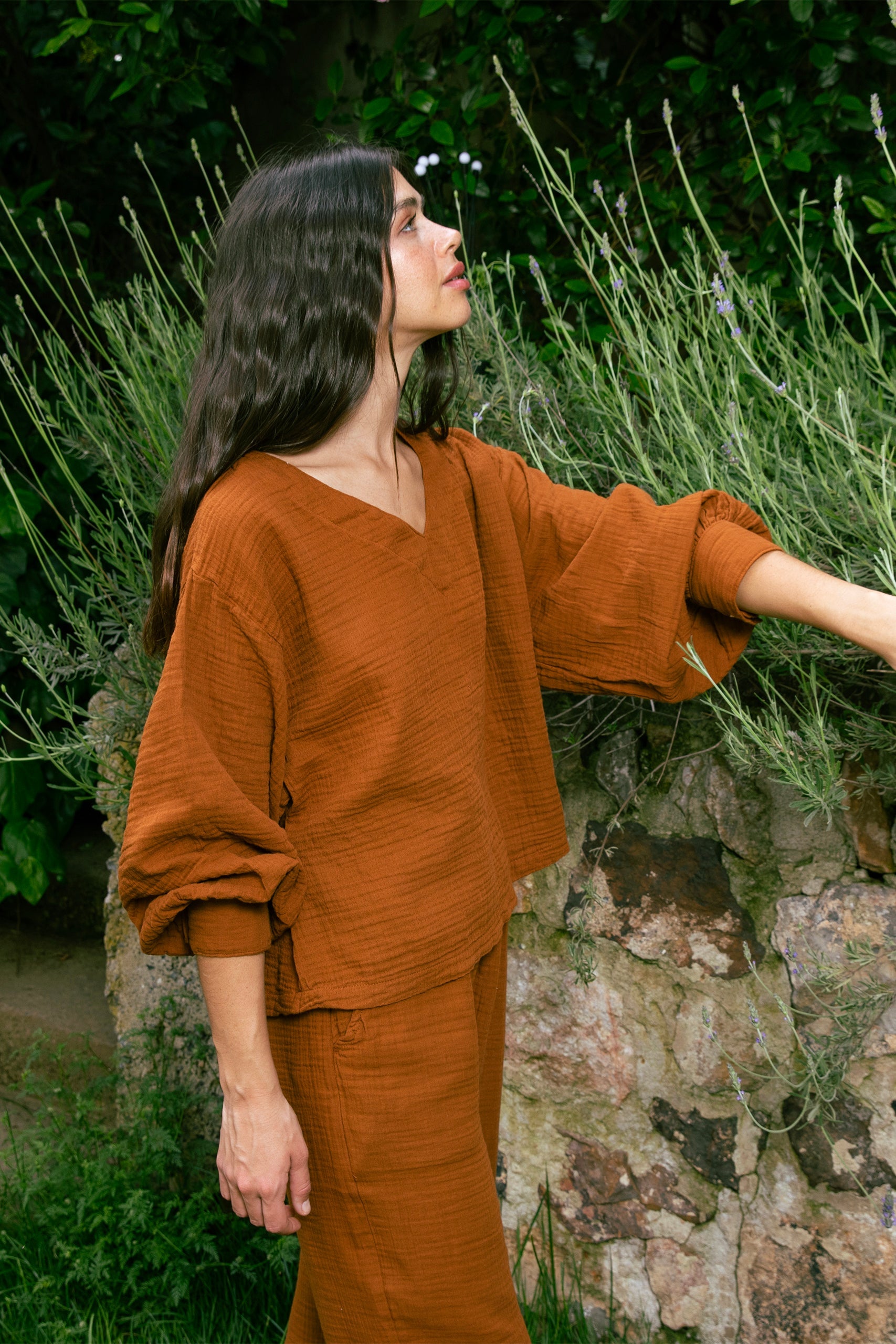 Handarte Los Angeles-Tarçın V Yaka Lodos Top-Top-8-Milagron.com