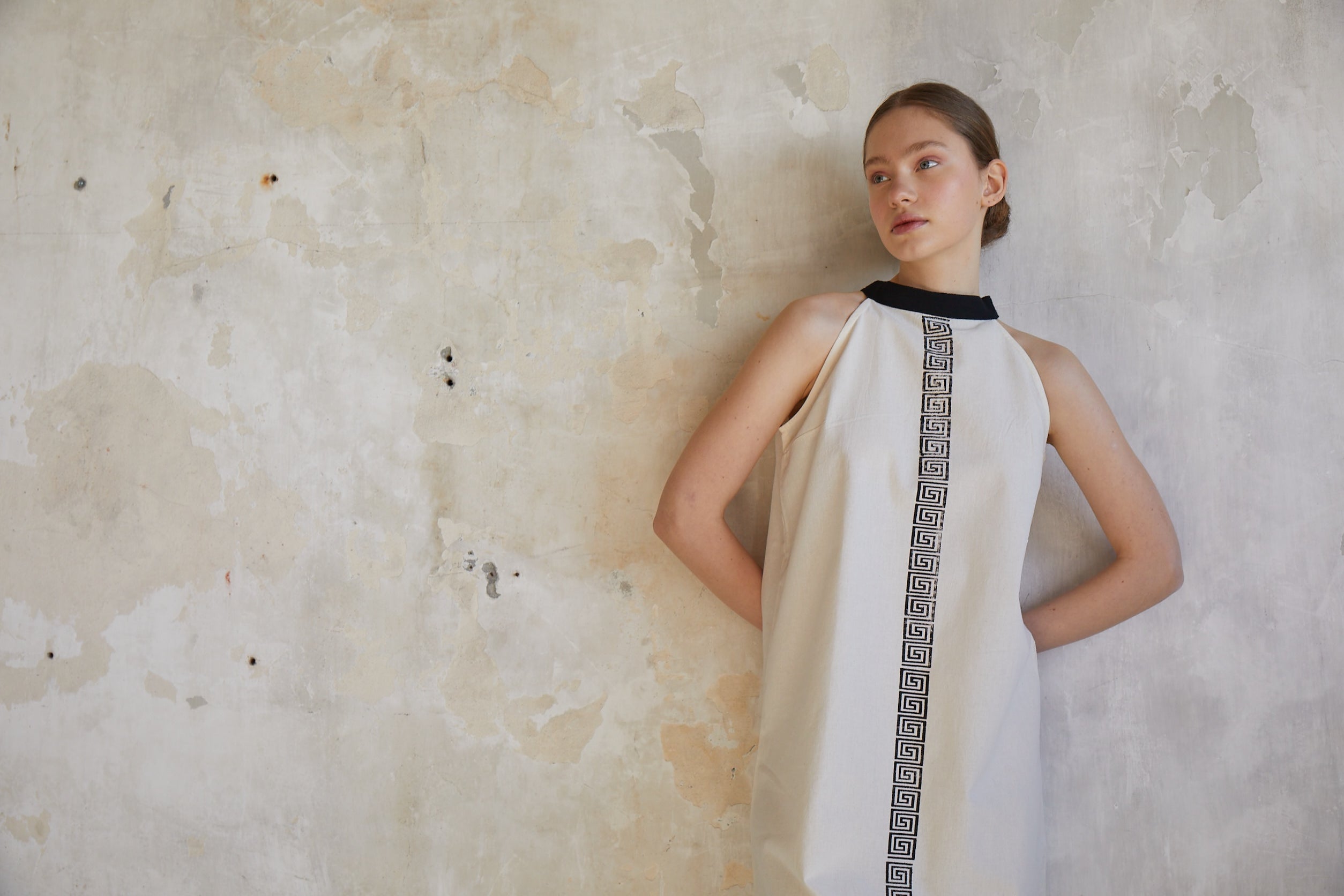 Handarte Los Angeles-Yunan Desen Elbise-Elbise-5-Milagron.com