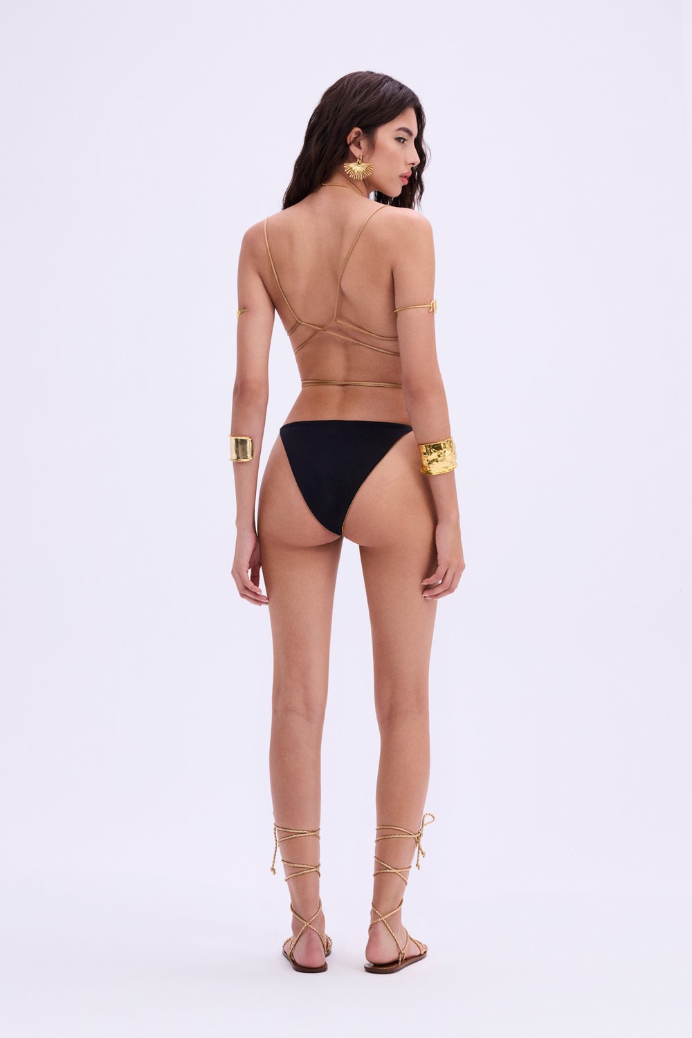 Haracci-Isis Siyah Altın Rengi Bikini-Bikini & Mayo-4-Milagron.com