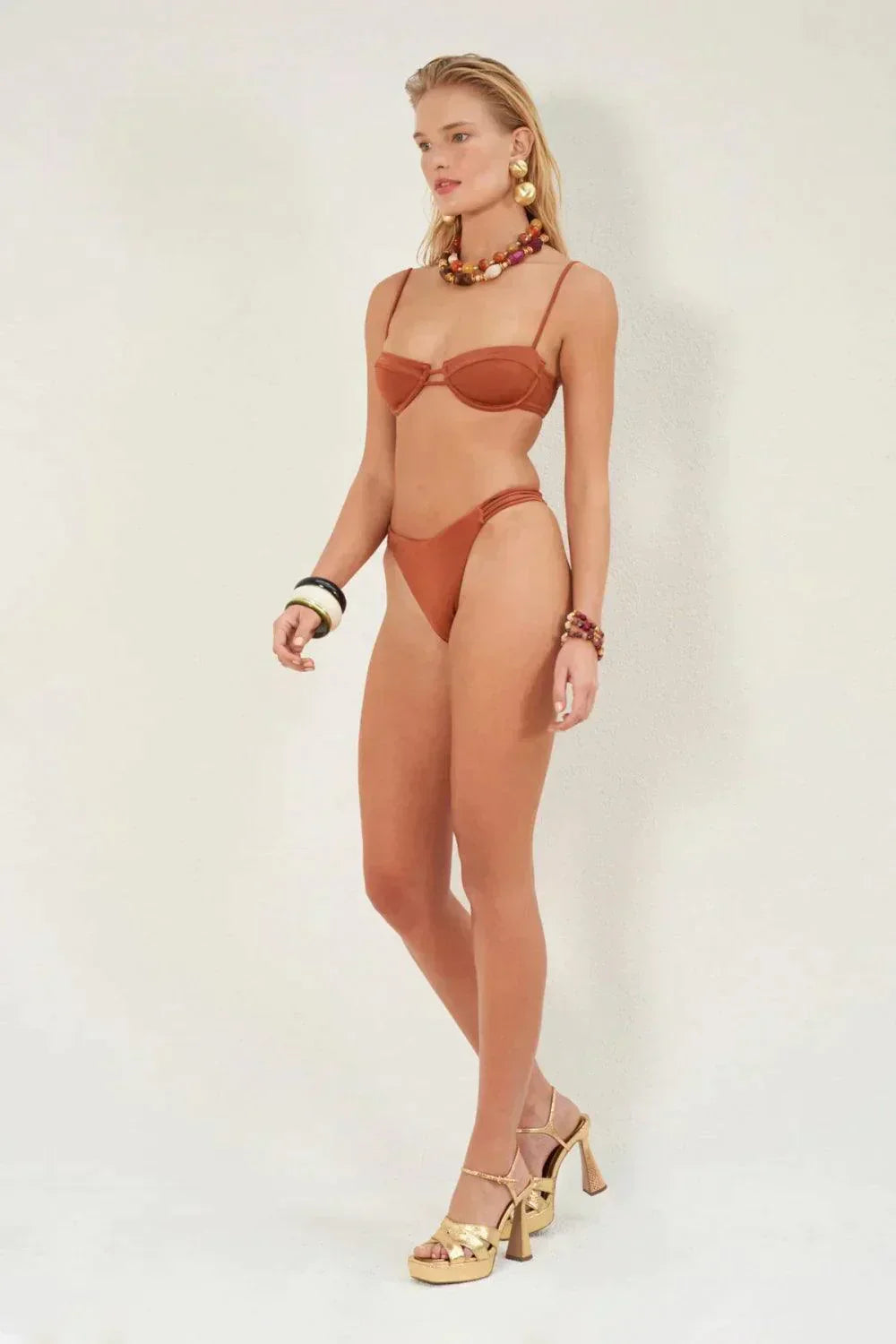 Haracci-Pure Shadow Bikini Kızıl Kahverengi-Bikini & Mayo-2-Milagron.com